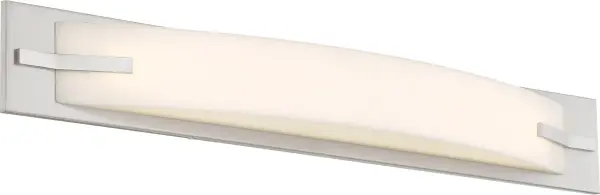 Bow LED 31" Vanity Fixture in Brushed Nickel - Image 1