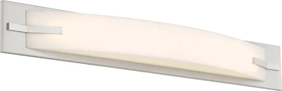 Bow LED 31" Vanity Fixture in Brushed Nickel - Image 1