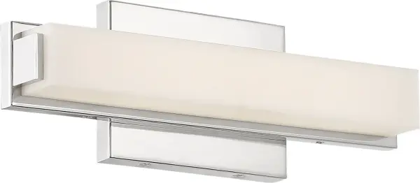 Slick LED 13" Vanity Fixture in Polished Nickel