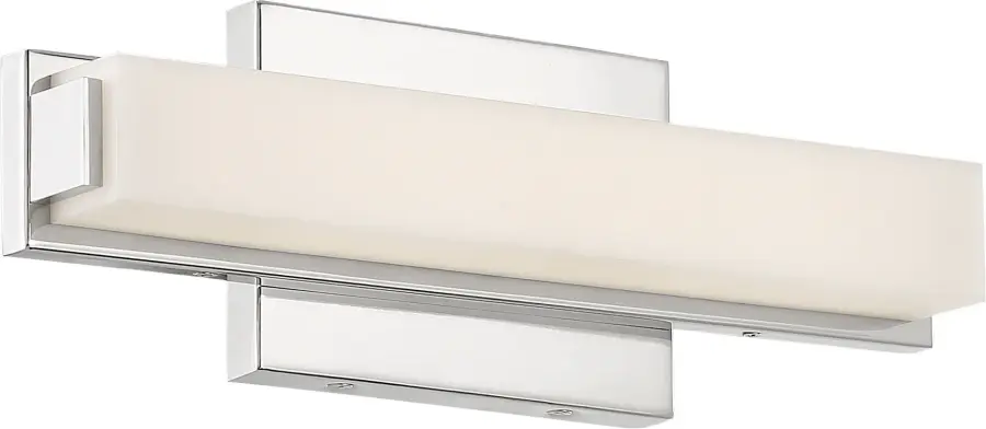 Slick LED 13" Vanity Fixture in Polished Nickel