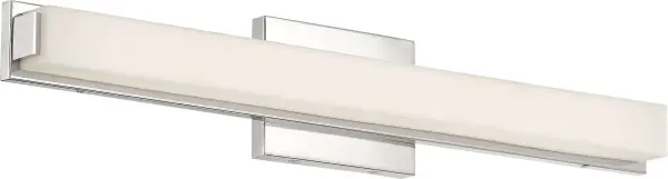 Slick LED 25" Vanity Fixture in Polished Nickel - Image 1