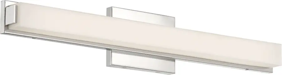 Slick LED 25" Vanity Fixture in Polished Nickel - Image 1