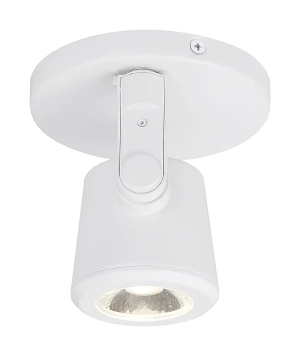 12W LED Taper Back Monopoint Track Light - White - Image 4