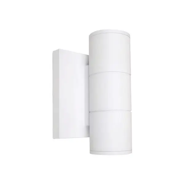 LED Up and Down Architectural Wall Sconce in White - Image 1