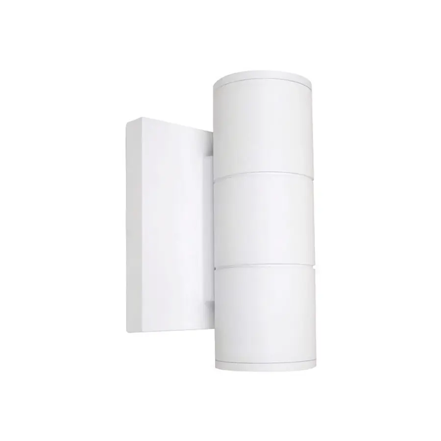 LED Up and Down Architectural Wall Sconce in White - Image 1