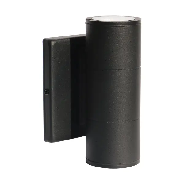 LED Up and Down Architectural Wall Sconce in Black - Image 1