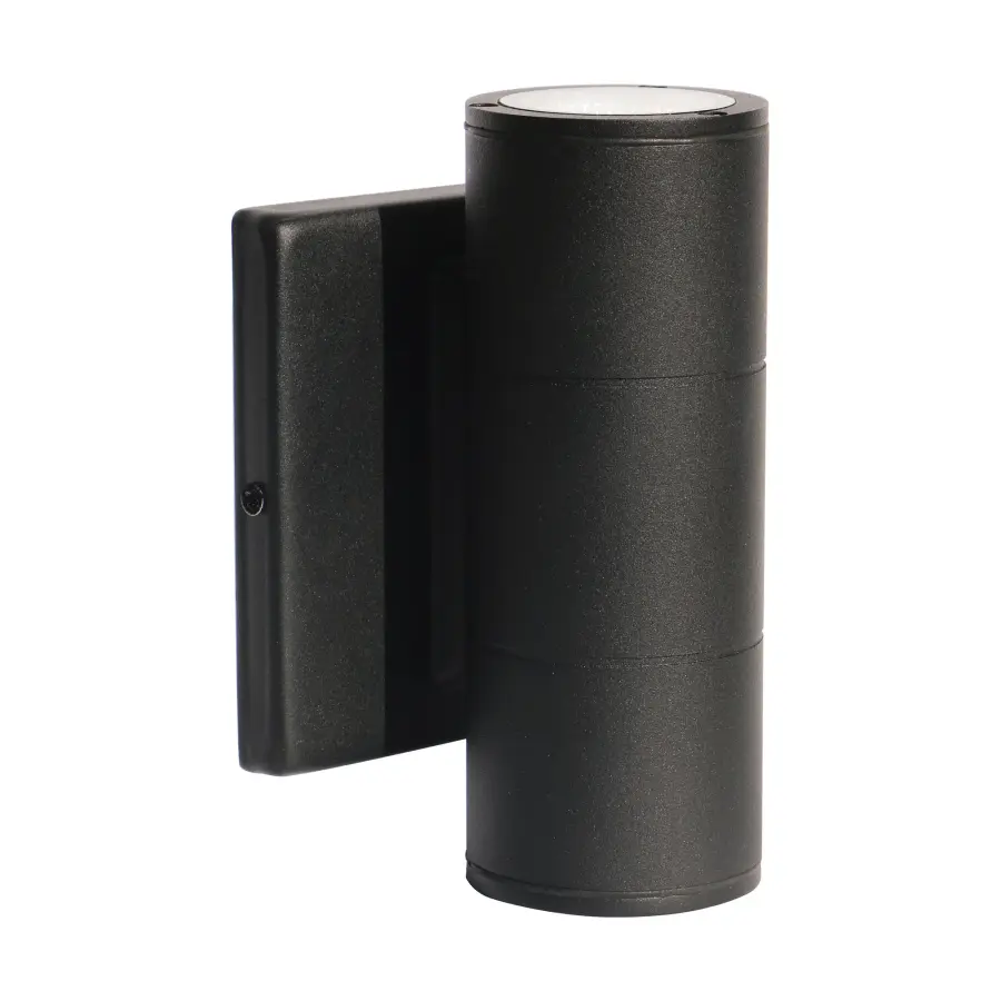 LED Up and Down Architectural Wall Sconce in Black - Image 1