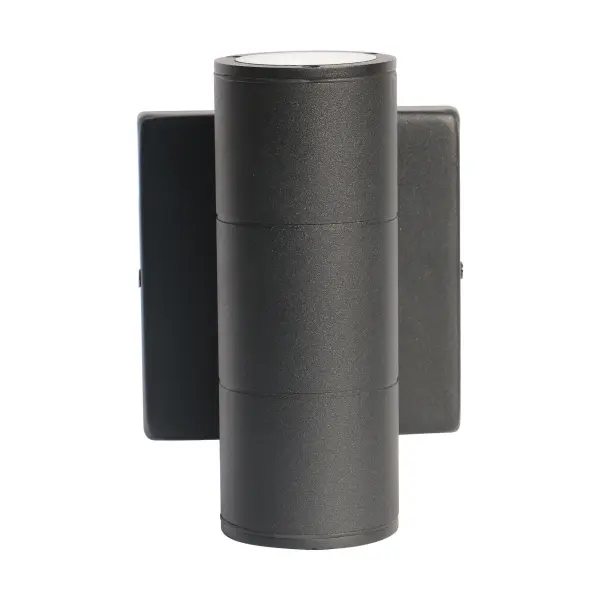 LED Up and Down Architectural Wall Sconce in Black - Image 2