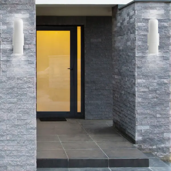 Modern LED Up and Down Wall Sconce in White - Image 4