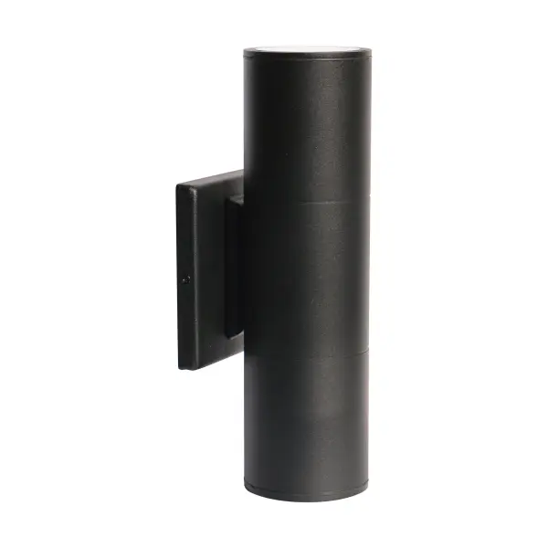 2-Light LED Up and Down Wall Sconce in Black - Image 1