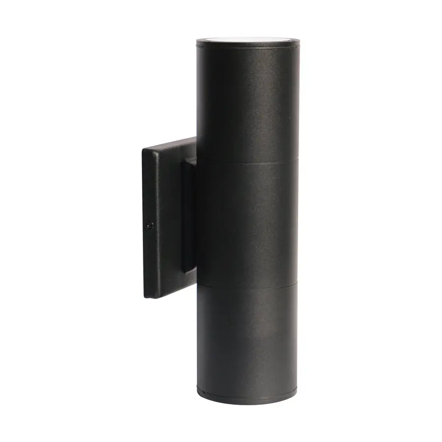 2-Light LED Up and Down Wall Sconce in Black - Image 1