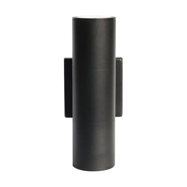 2-Light LED Up and Down Wall Sconce in Black - Image 2