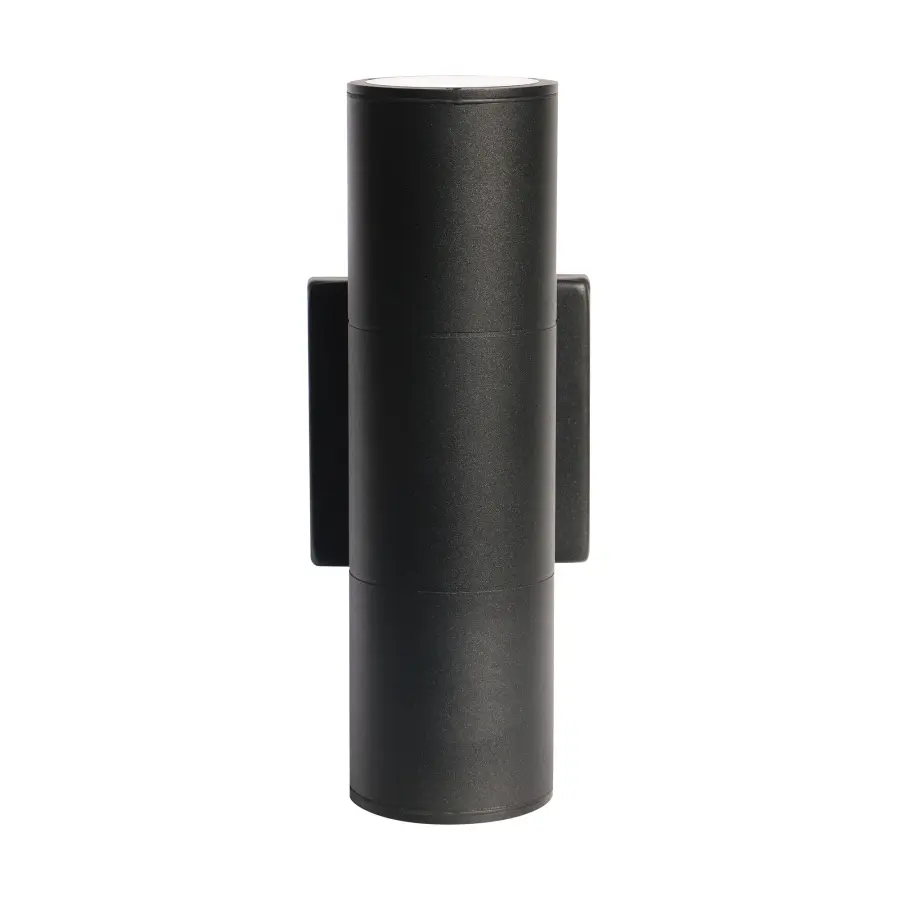 2-Light LED Up and Down Wall Sconce in Black - Image 2