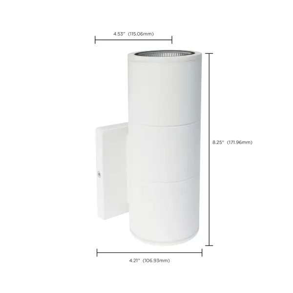 LED Architectural Wall Sconce - White - Image 12