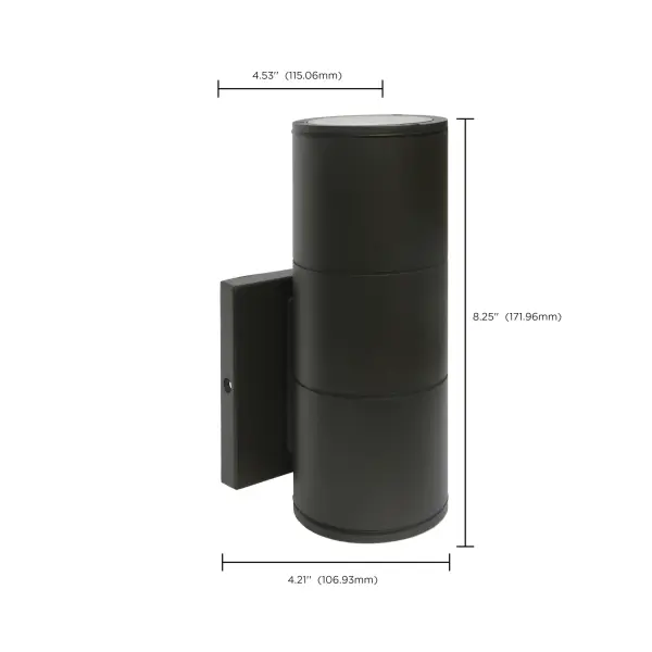 LED Architectural Wall Sconce - Bronze - Image 5