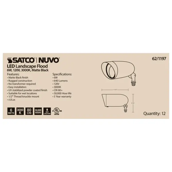 Efficient LED Landscape Flood for Versatile Outdoor Accent Lighting - Image 11