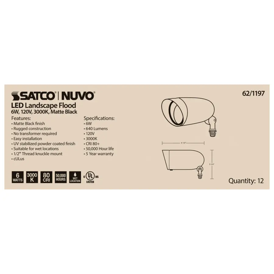 Efficient LED Landscape Flood for Versatile Outdoor Accent Lighting - Image 12