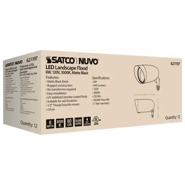 Efficient LED Landscape Flood for Versatile Outdoor Accent Lighting - Image 14