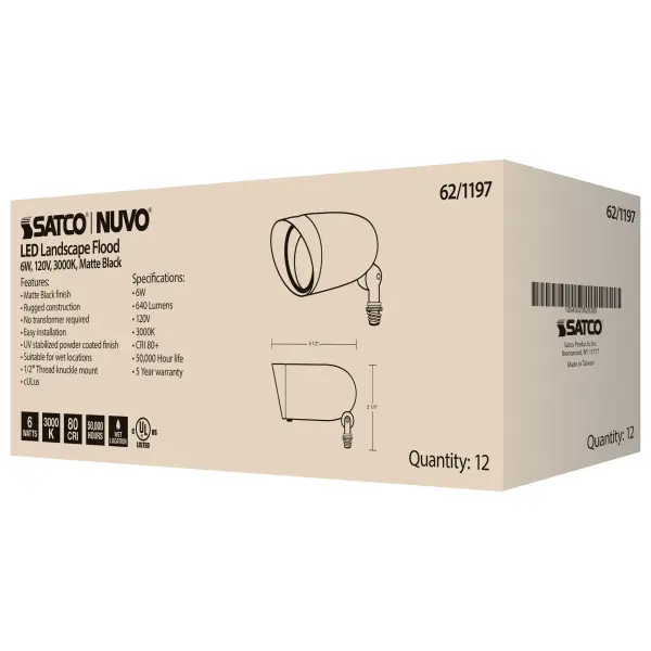 Efficient LED Landscape Flood for Outdoor Accent & Security Lighting - Image 9