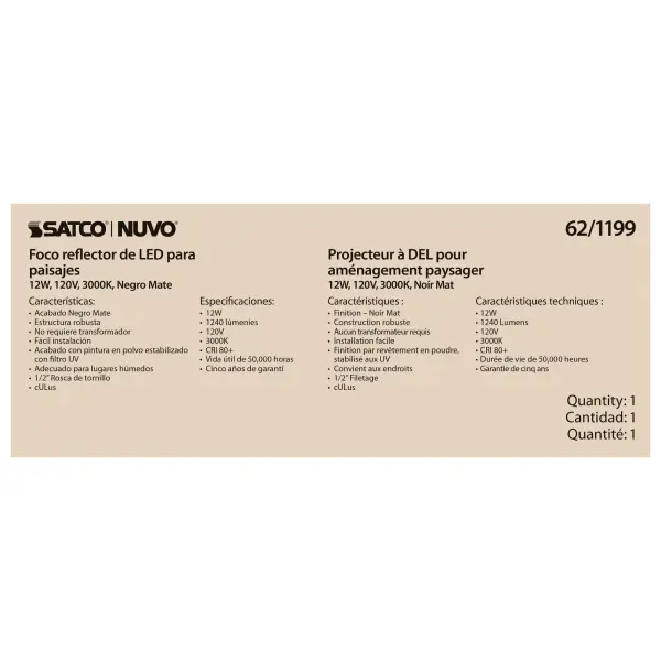 Efficient 12W LED Flood Light for Versatile Outdoor Illumination - Image 8