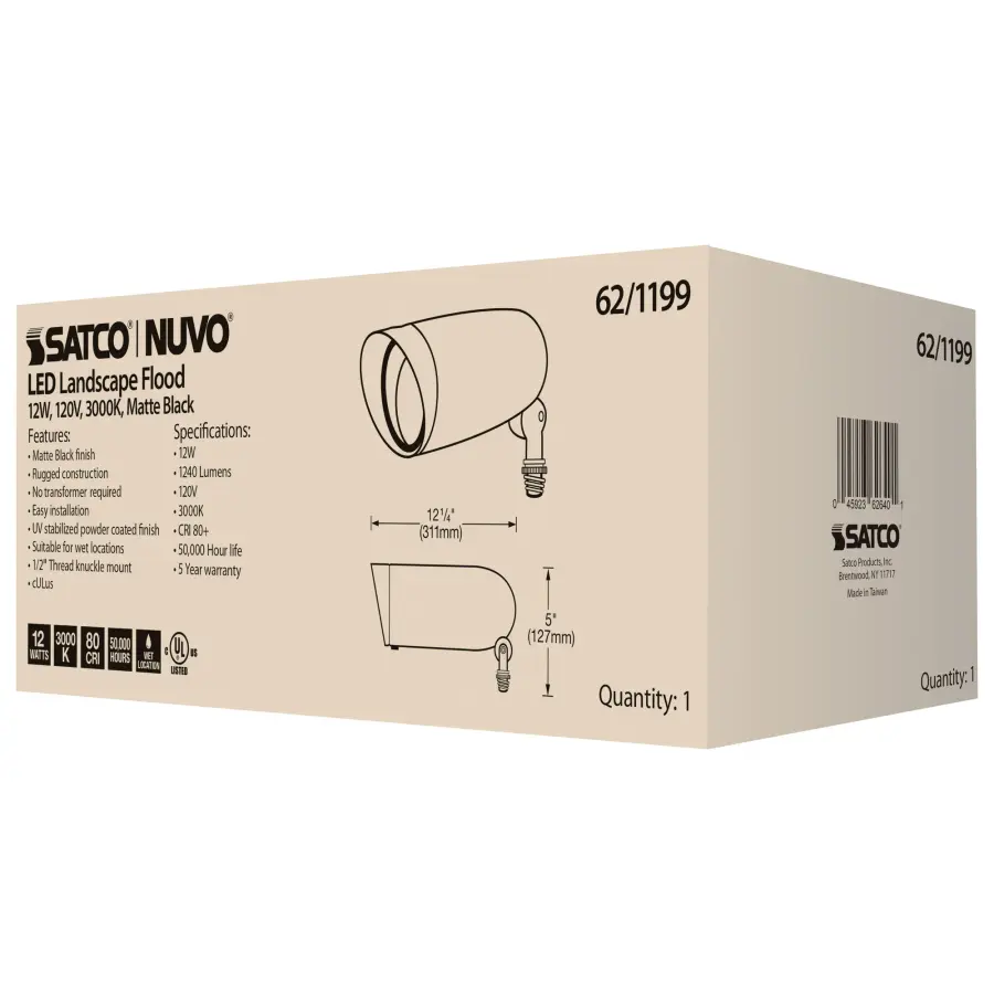 Efficient 12W LED Flood Light for Versatile Outdoor Illumination - Image 9