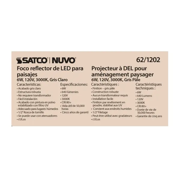 Efficient 6W LED Landscape Flood for Versatile Outdoor Lighting - Image 3