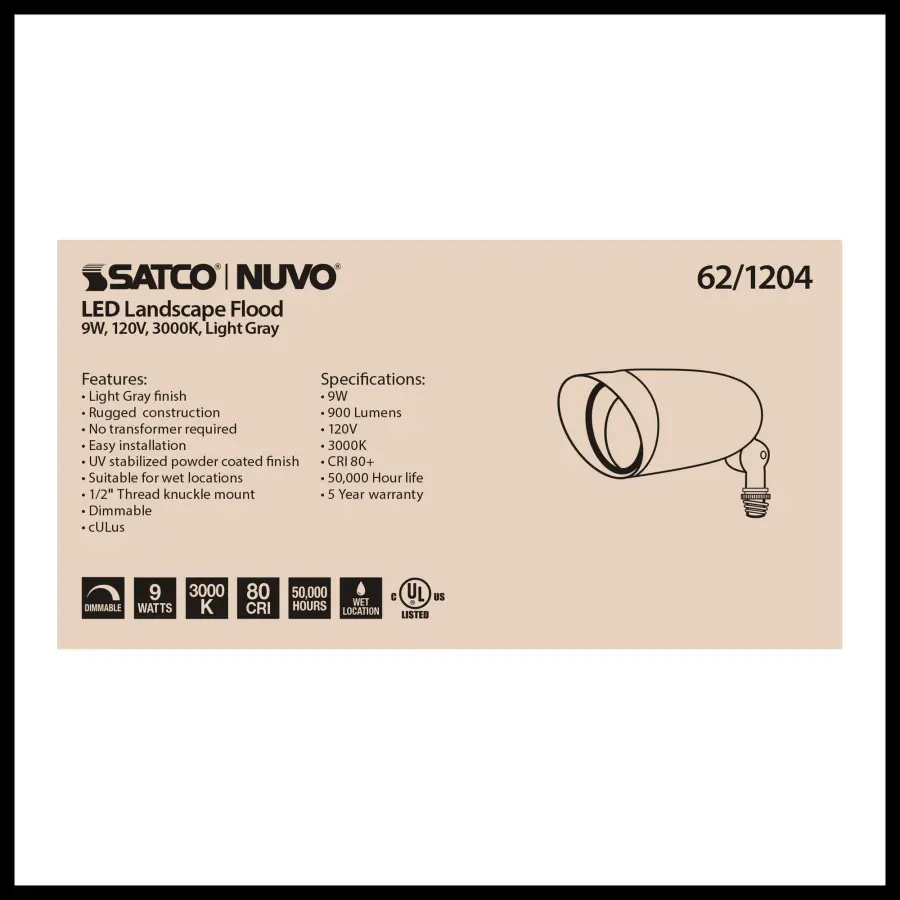 Efficient LED Landscape Flood for Versatile Outdoor Illumination - Image 2