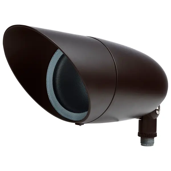 This 12-watt LED landscape flood delivers 1248 lumens of warm 3000K light in a durable bronze finish. Wet location rated for reliable outdoor performance with energy-efficient LED technology that reduces maintenance costs.