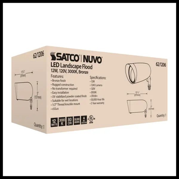 Efficient LED Landscape Flood for Architectural & Garden Accent Lighting - Image 11