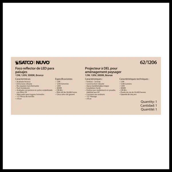 Efficient LED Landscape Flood for Architectural & Garden Accent Lighting - Image 7