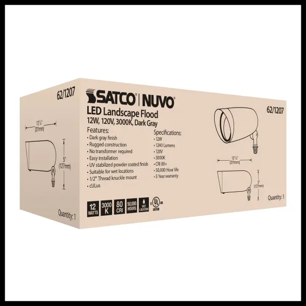 Efficient LED Landscape Flood for Versatile Outdoor Illumination - Image 8