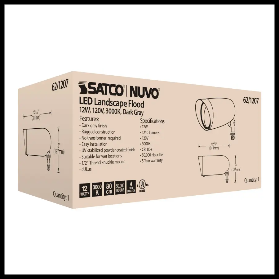 Efficient LED Landscape Flood for Versatile Outdoor Illumination - Image 8