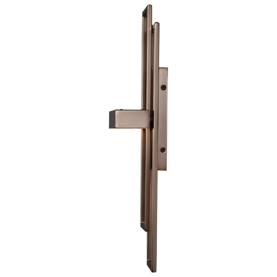 Frame 1 Module LED Wall Sconce with Frosted Glass - Image 6