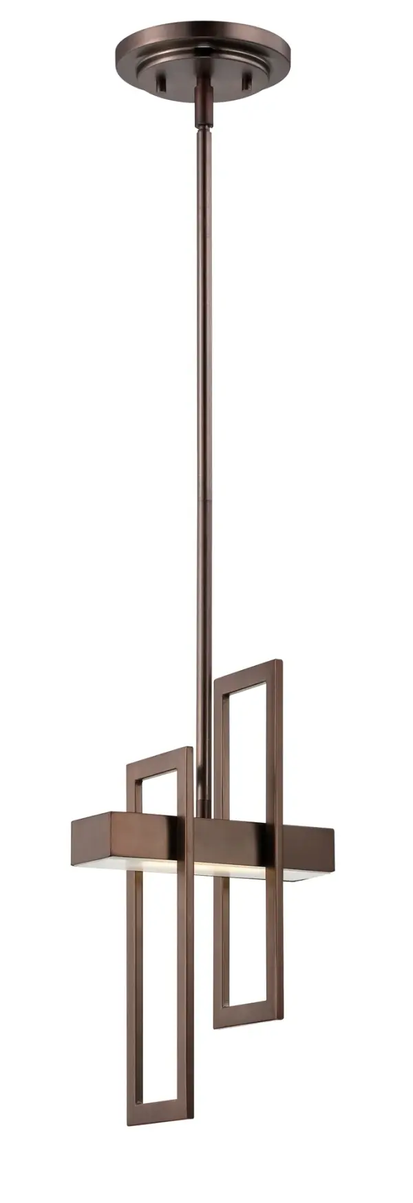Frame 1 Module Pendant with Frosted Glass - Image 1