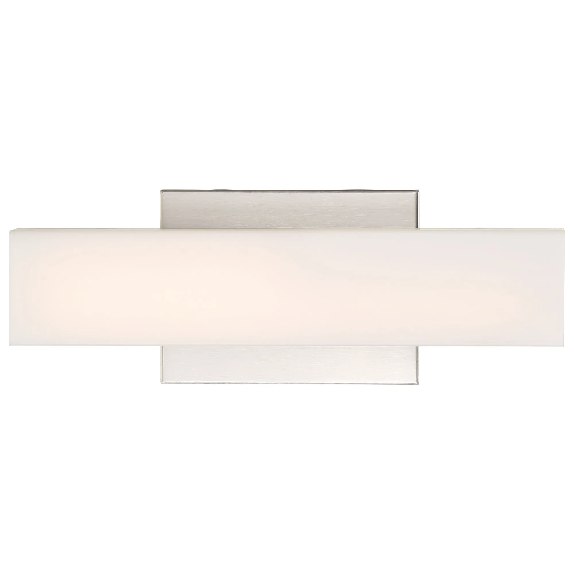 Jess LED Small Vanity Light in Brushed Nickel