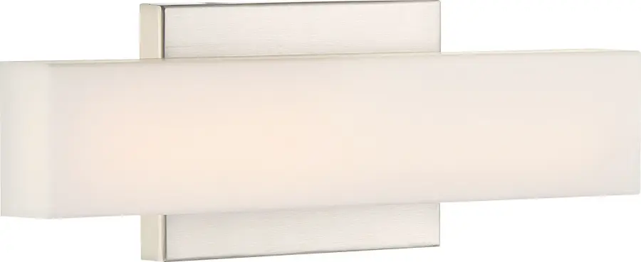Jess LED Small Vanity Light in Brushed Nickel - Image 2