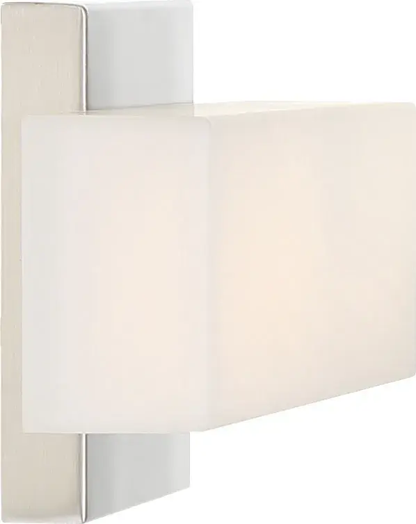 Jess LED Small Vanity Light in Brushed Nickel - Image 3