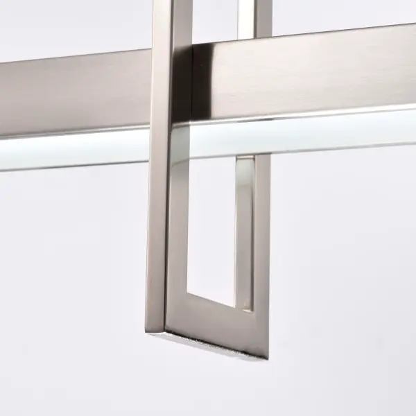 Frame 3-Light LED Island Pendant with Frosted Glass - Image 11