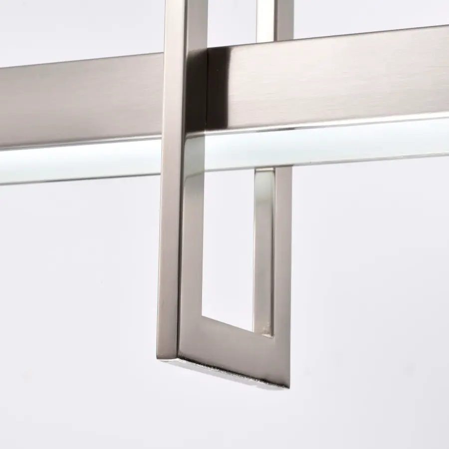 Frame 3-Light LED Island Pendant with Frosted Glass - Image 11