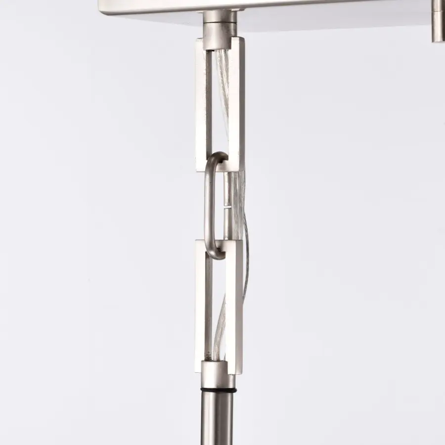 Frame 3-Light LED Island Pendant with Frosted Glass - Image 8