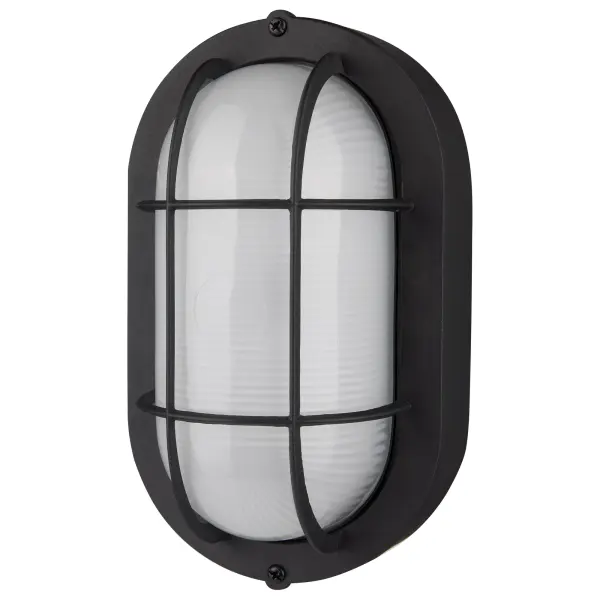 Energy-efficient LED bulkhead fixture with rugged construction designed for outdoor applications. Features 800 lumens of warm 3000K light with excellent 90 CRI, perfect for residential and light commercial spaces.