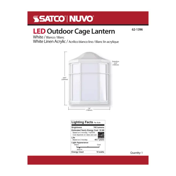 Durable LED Cage Lantern Built for Outdoor Elements - Image 12
