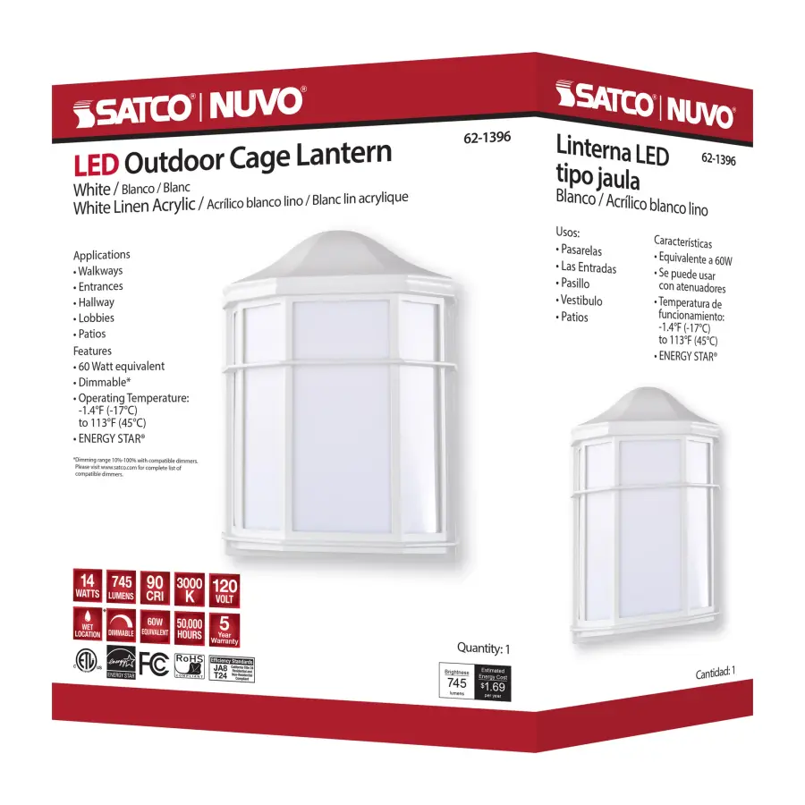 Durable LED Cage Lantern Built for Outdoor Elements - Image 16