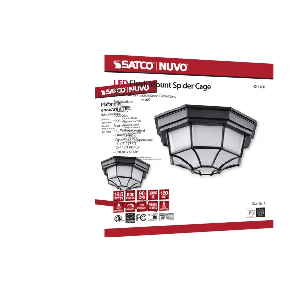 Durable LED Bulkhead with Industrial Cage Design for Outdoor Spaces - Image 15