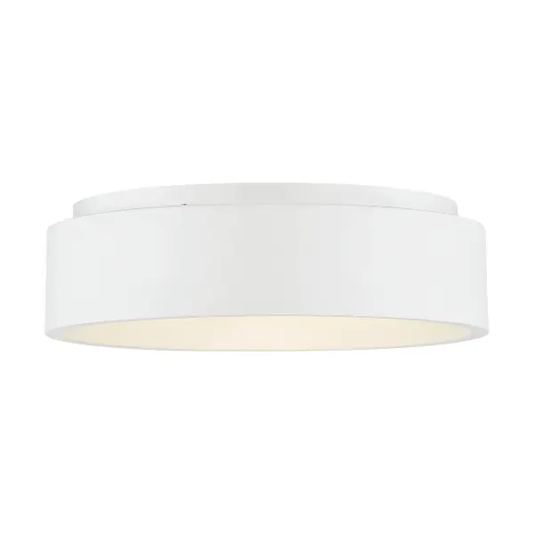Orbit 20W LED Flush Mount in White - Image 2