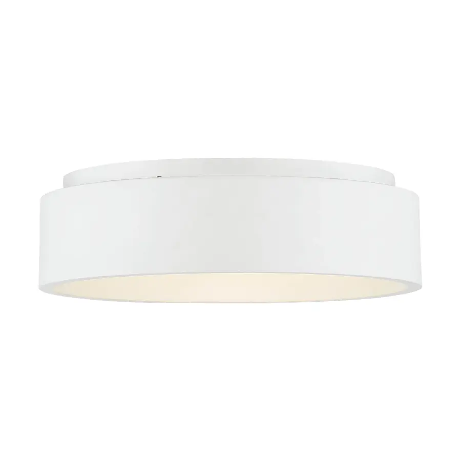 Orbit 20W LED Flush Mount in White - Image 2