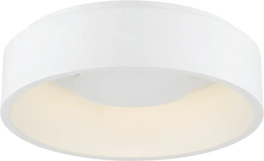 Orbit 20W LED Flush Mount in White - Image 4