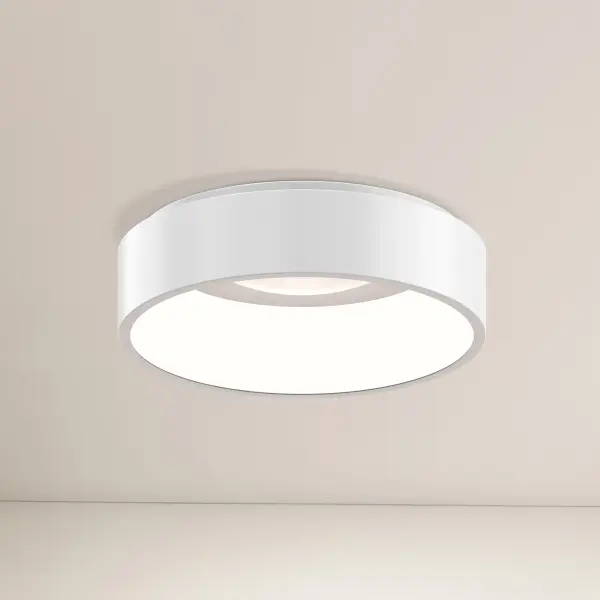Orbit 20W LED Flush Mount in White - Image 9