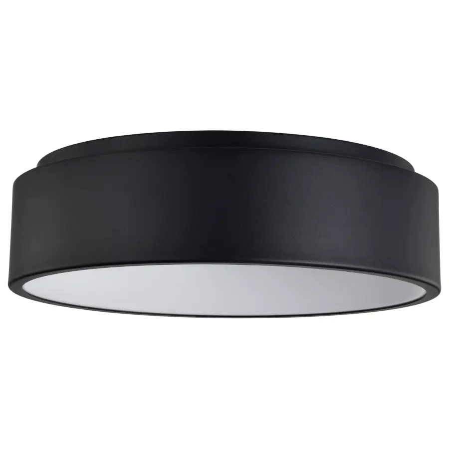 Orbit 20W LED Flush Mount in Black - Image 1