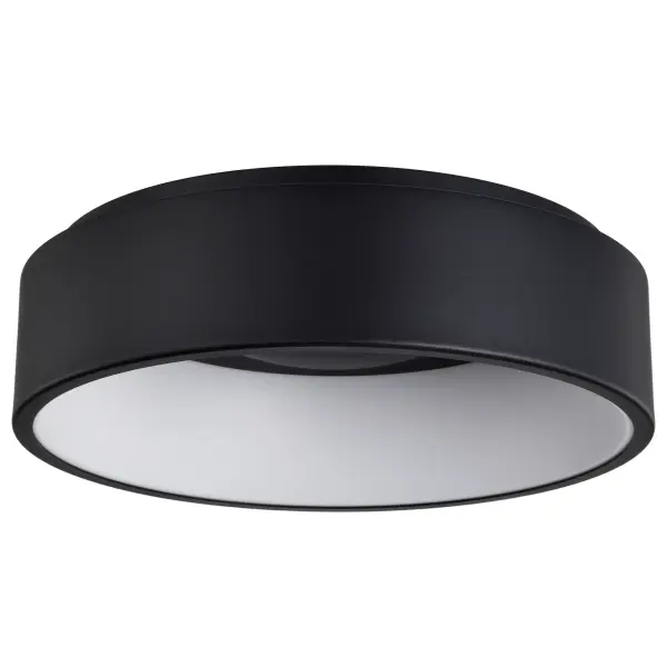 Orbit 20W LED Flush Mount in Black - Image 3